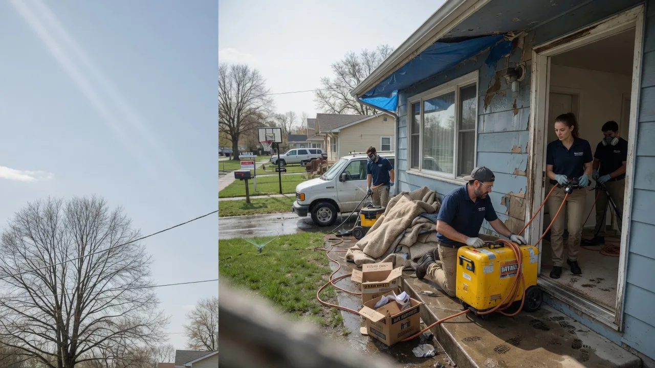 Basement Flood Cleanup in Harrodsburg, KY near me